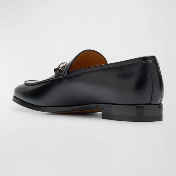 Gucci Men's Next Bit Leather Loafers - Picture 3 of 5